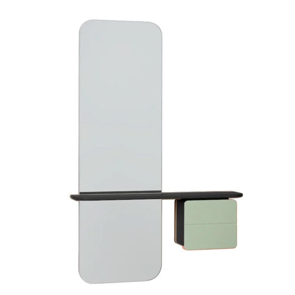 One More Look Mirror w/ Shelf